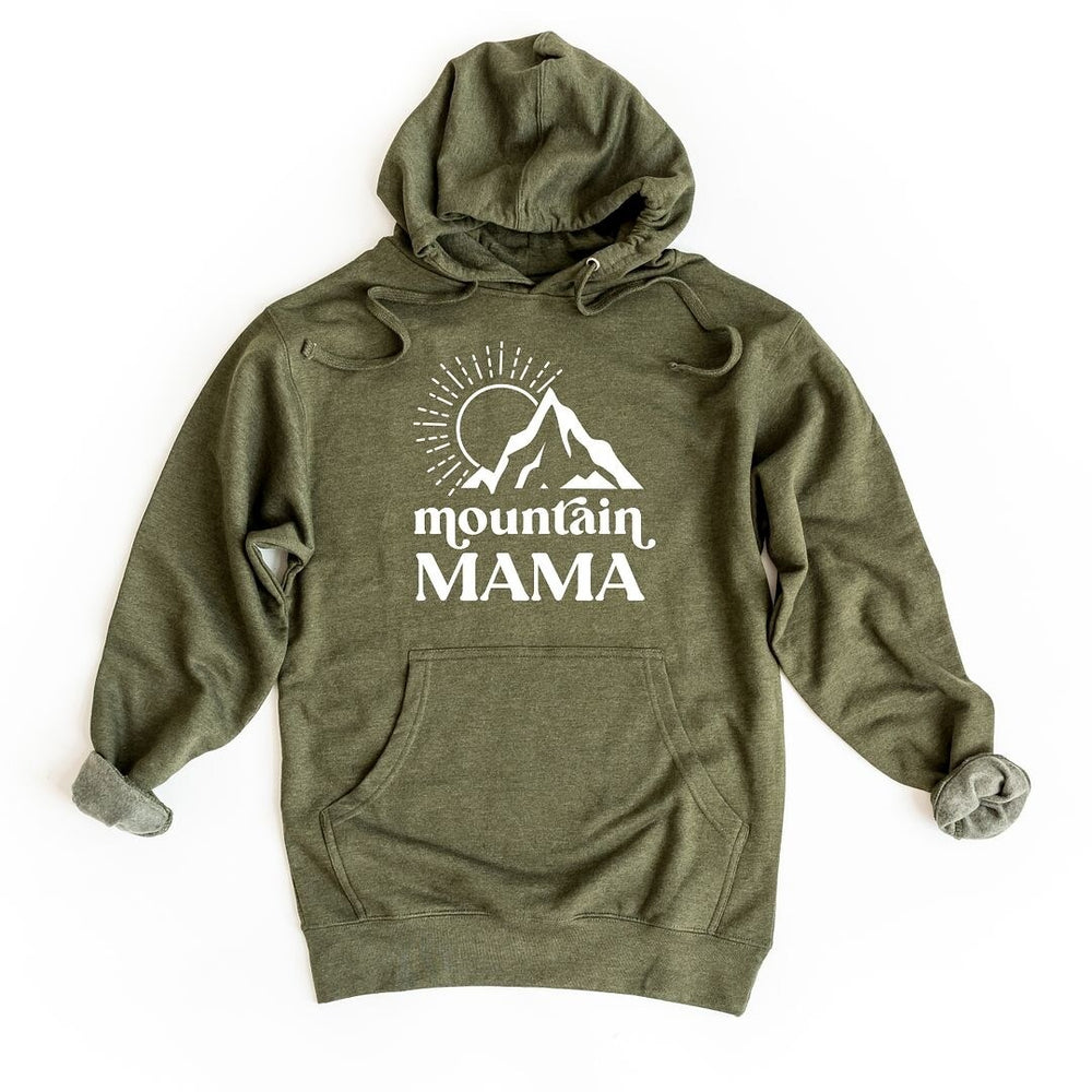 Mountain Mama Sun Graphic Hoodie