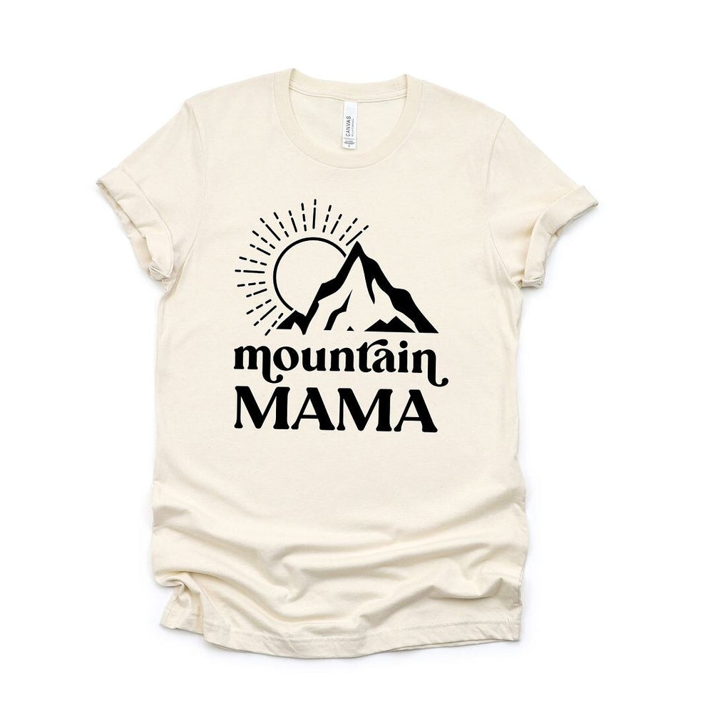 Mountain Mama Sun Short Sleeve Crewnneck Tee