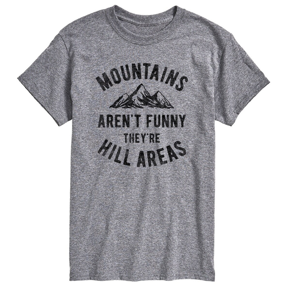 Big & Tall Mountains Arent Funny Tee