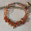 Multi-strand Carnelian & Crystals Necklace