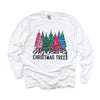 My Kind of Christmas Trees Garment Dyed Long Sleeve