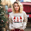 Naughty And I Gnome It Graphic Sweatshirt