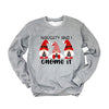 Naughty And I Gnome It Graphic Sweatshirt