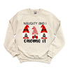 Naughty And I Gnome It Graphic Sweatshirt