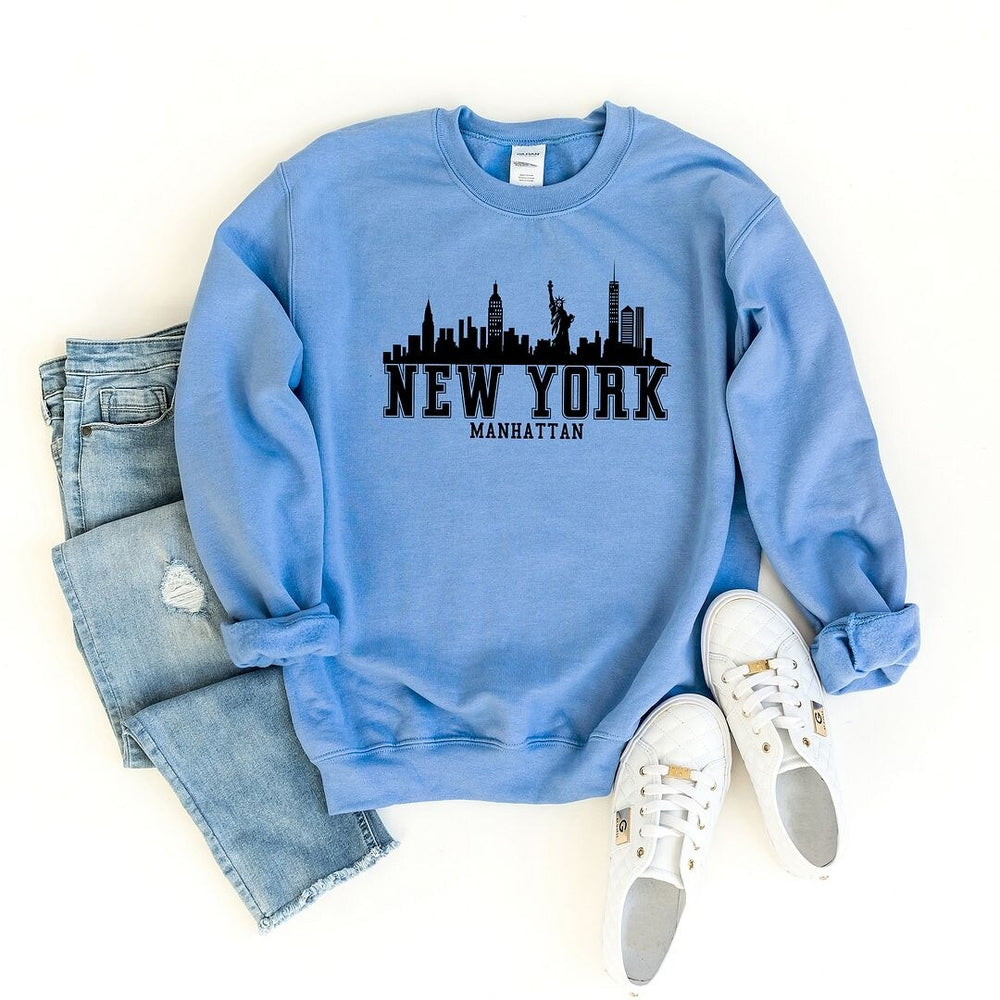 New York Manhattan Graphic Sweatshirt