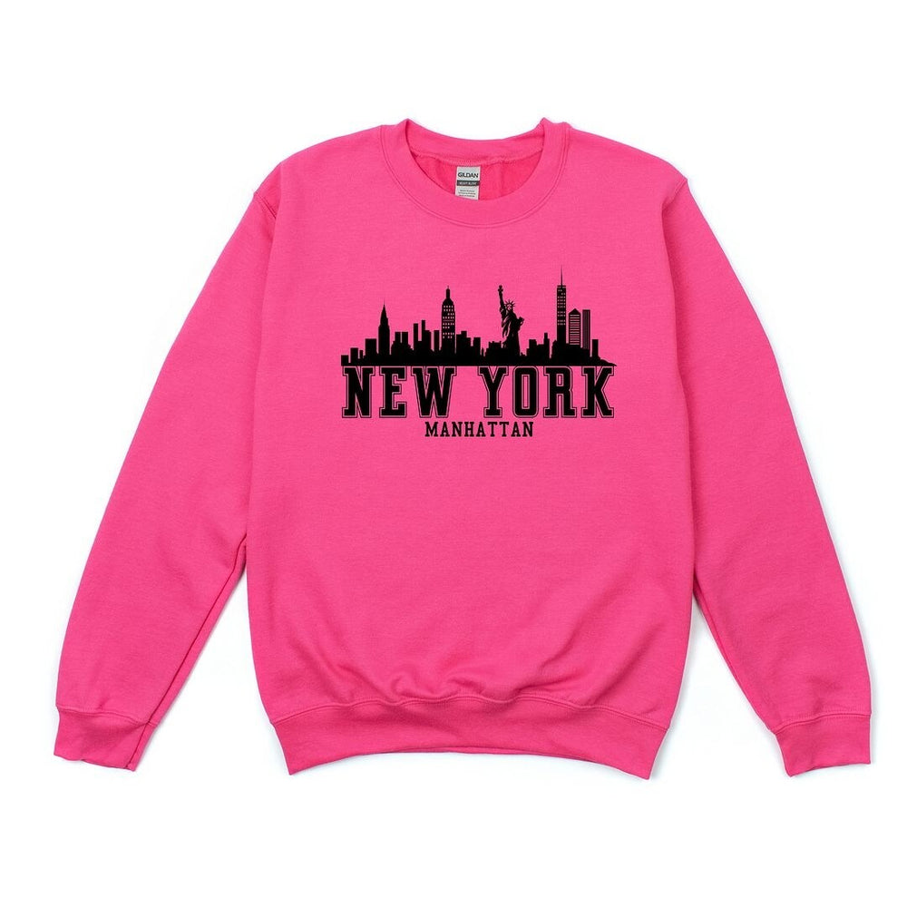 New York Manhattan Graphic Sweatshirt