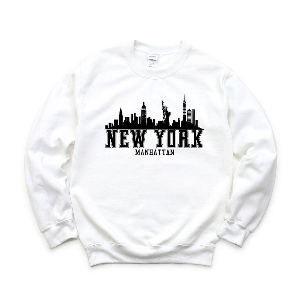 New York Manhattan Graphic Sweatshirt