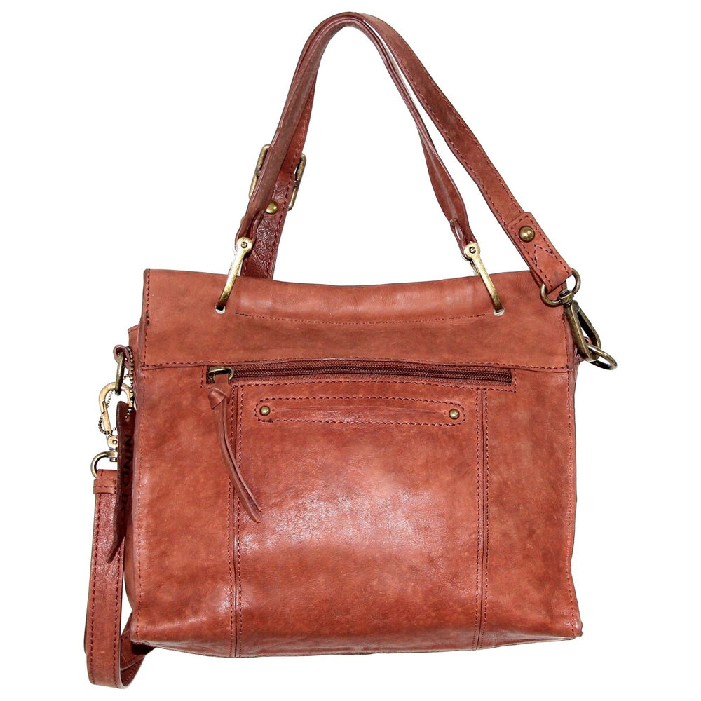 Nino Bossi Alexis Leather Satchel