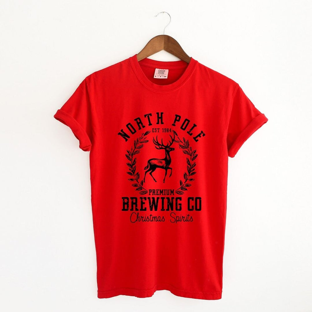 North Pole Brewing Co Garment Dyed Tee