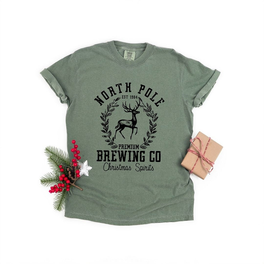 North Pole Brewing Co Garment Dyed Tee