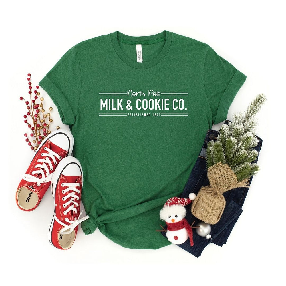 North Pole Milk And Co Short Sleeve Crewnneck Tee