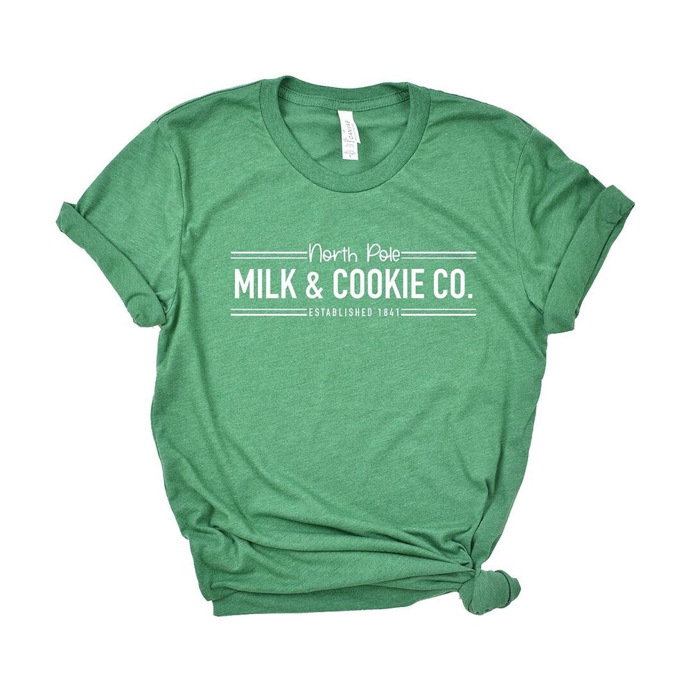 North Pole Milk And Co Short Sleeve Crewnneck Tee