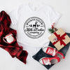 North Pole Milk And Cookie Co Circle Short Sleeve Crewnneck Tee