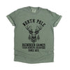 North Pole Reindeer Games Garment Dyed Tee