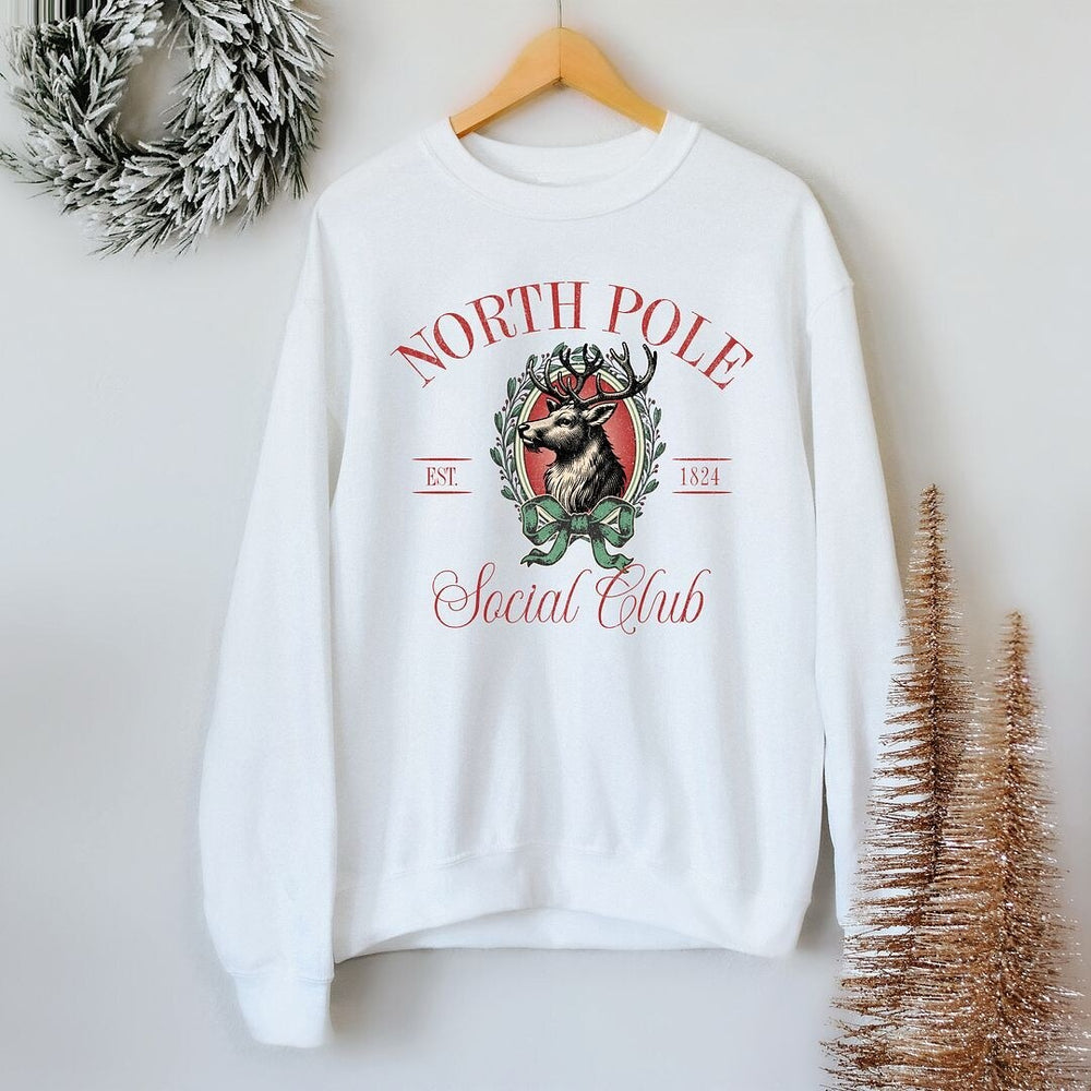 North Pole Social Club Graphic Sweatshirt