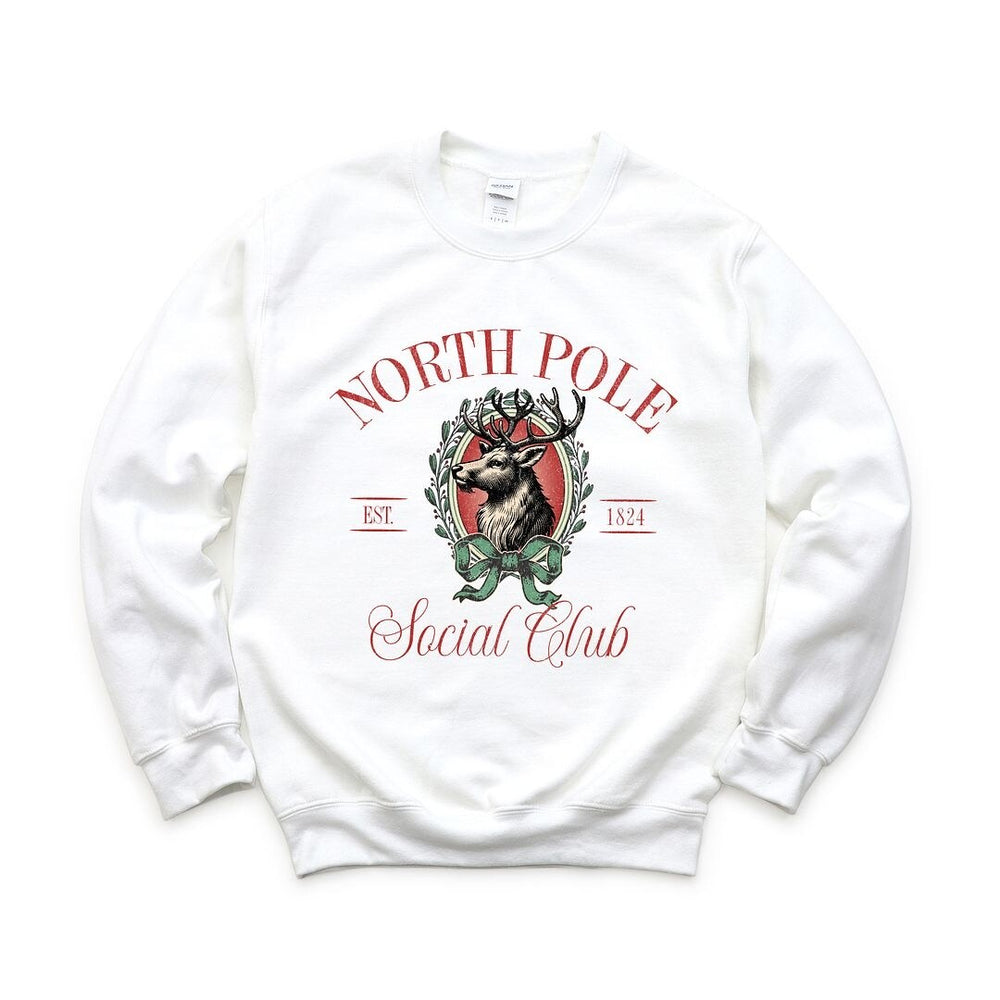 North Pole Social Club Graphic Sweatshirt