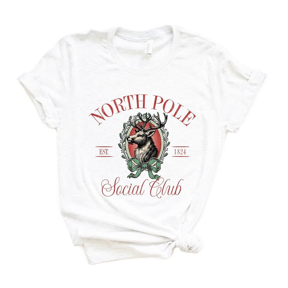 North Pole Social Club Short Sleeve Crewnneck Tee