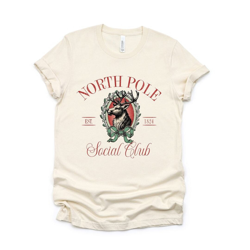 North Pole Social Club Short Sleeve Crewnneck Tee