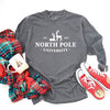 North Pole University Garment Dyed Long Sleeve