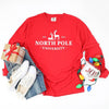 North Pole University Garment Dyed Long Sleeve