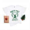 North Pole University Reindeer Garment Dyed Tee