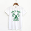 North Pole University Reindeer Garment Dyed Tee