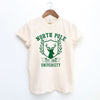 North Pole University Reindeer Garment Dyed Tee