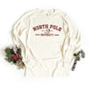 North Pole University Santa Long Sleeve Tee