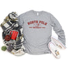 North Pole University Santa Long Sleeve Tee