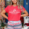 North Pole University Short Sleeve Crewnneck Tee