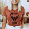 Not Today Heifer Short Sleeve Crewnneck Tee