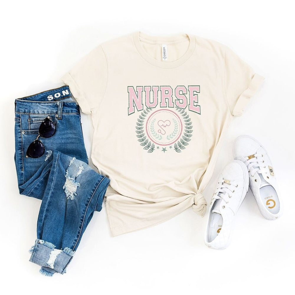 Nurse Grunge Short Sleeve Crewnneck Tee