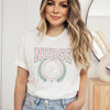 Nurse Grunge Short Sleeve Crewnneck Tee