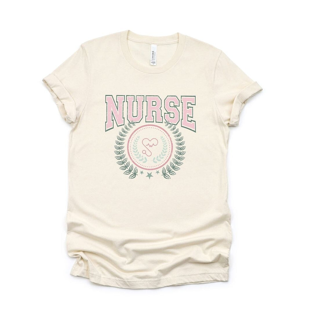 Nurse Grunge Short Sleeve Crewnneck Tee