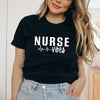 Nurse Vibes Heartbeat Short Sleeve Crewnneck Tee