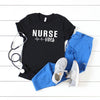 Nurse Vibes Heartbeat Short Sleeve Crewnneck Tee