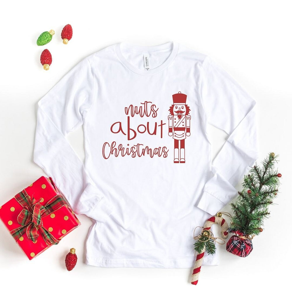 Nuts About Christmas Long Sleeve Tee