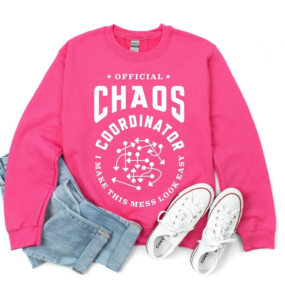 Official Chaos Coordinator Graphic Sweatshirt