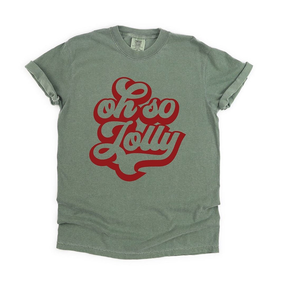 Oh So Jolly Garment Dyed Tee