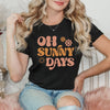 Oh Sunny Days Short Sleeve Crewnneck Tee