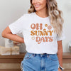 Oh Sunny Days Short Sleeve Crewnneck Tee