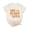 Oh Sunny Days Short Sleeve Crewnneck Tee