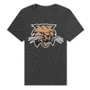 Ohio University Primary Logo Unisex Adult Heathered Premium T Shirt