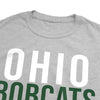 Ohio University Stacked Unisex Adult Heathered Premium T Shirt