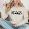 One Loved Teacher Apple Graphic Sweatshirt