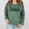 One Loved Teacher Apple Graphic Sweatshirt