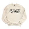 One Loved Teacher Apple Graphic Sweatshirt