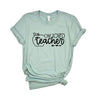 One Loved Teacher Apple Short Sleeve Crewnneck Tee