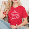 Only the Brave Teach Short Sleeve Crewnneck Tee