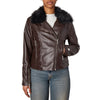 PU Moto with detachable Fake Fur trim